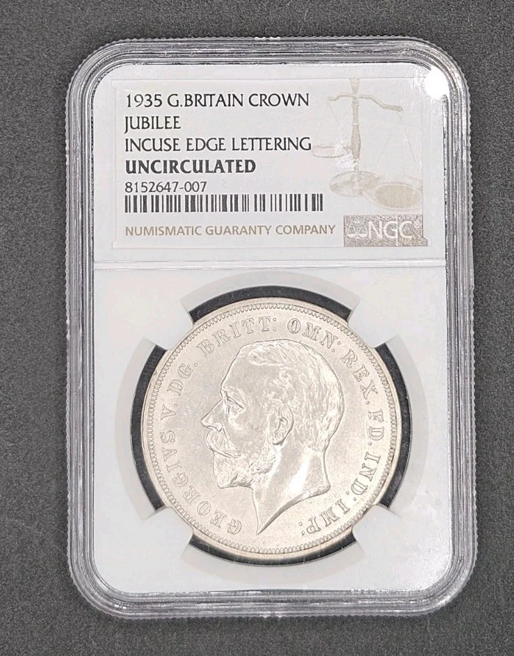 m５　1935 年G.Britain Crown Jubilee UK Crown Coins NGC 1935 Year for sale | eBay