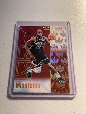 2024 Panini Court Kings Khris Middleton #55 Burgundy /125