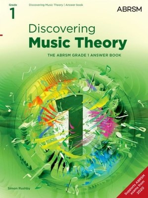Discovering Music Theory, The ABRSM Grade 1 Answer Book by ABRSM (Sheet music)