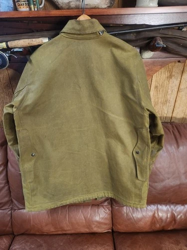 Filson Lined Tin Cloth Cruiser Jacket XL Long image 5