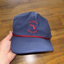Jacksonville Jumbo Shrimp Hat Cap Snap Back Ultra Lightweight Rope Cord MiLB