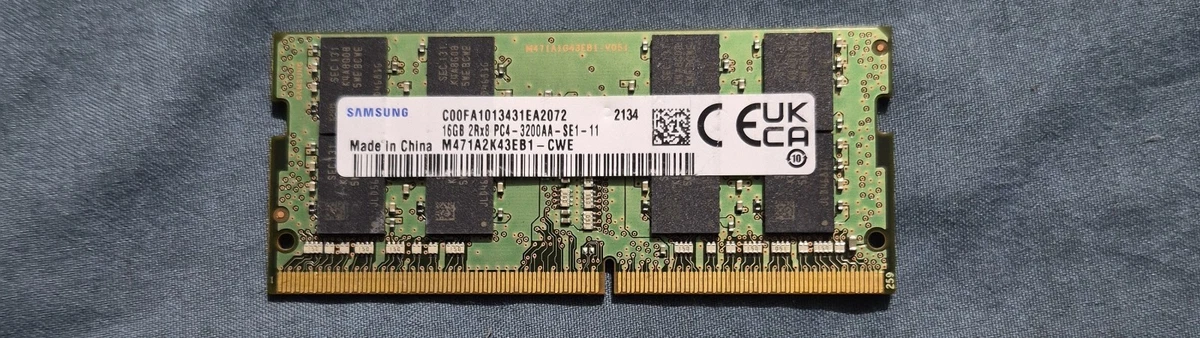 25+ Samsung DDR4 SDRAM 16 GB Total Capacity Memory (RAM) for sale