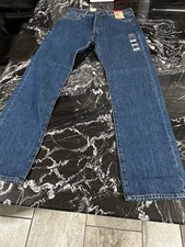 Levis Mens 501 Original Denim Jeans Straight Leg Button Fly 100 Cotton 30x32