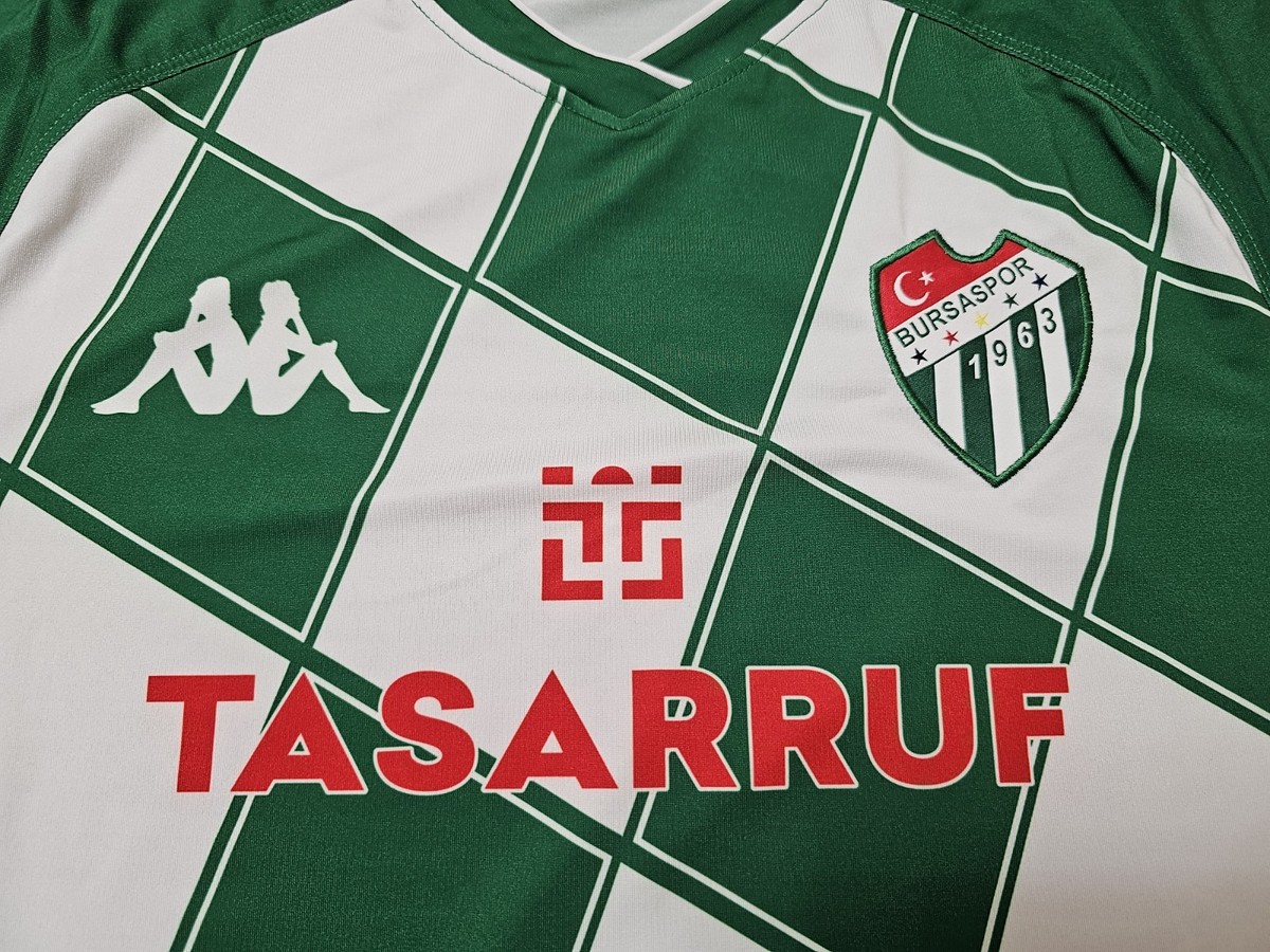 Bursaspor Jersey 2020/2021 Away Football Soccer Kappa Mens