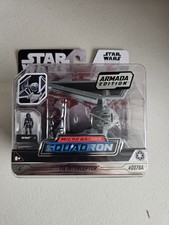 Star Wars Micro Galaxy Squadron Tie Interceptor 0078A Armada edition Tie Pilot