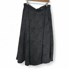 Vintage polka dot midi skirt