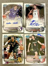 2025-26 Bowman Basketball 1st Bowman Lot - 2 Auto / 2 Numbered