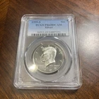 1999 S 50C Silver Kennedy Half Dollar PCGS PR69DCAM!