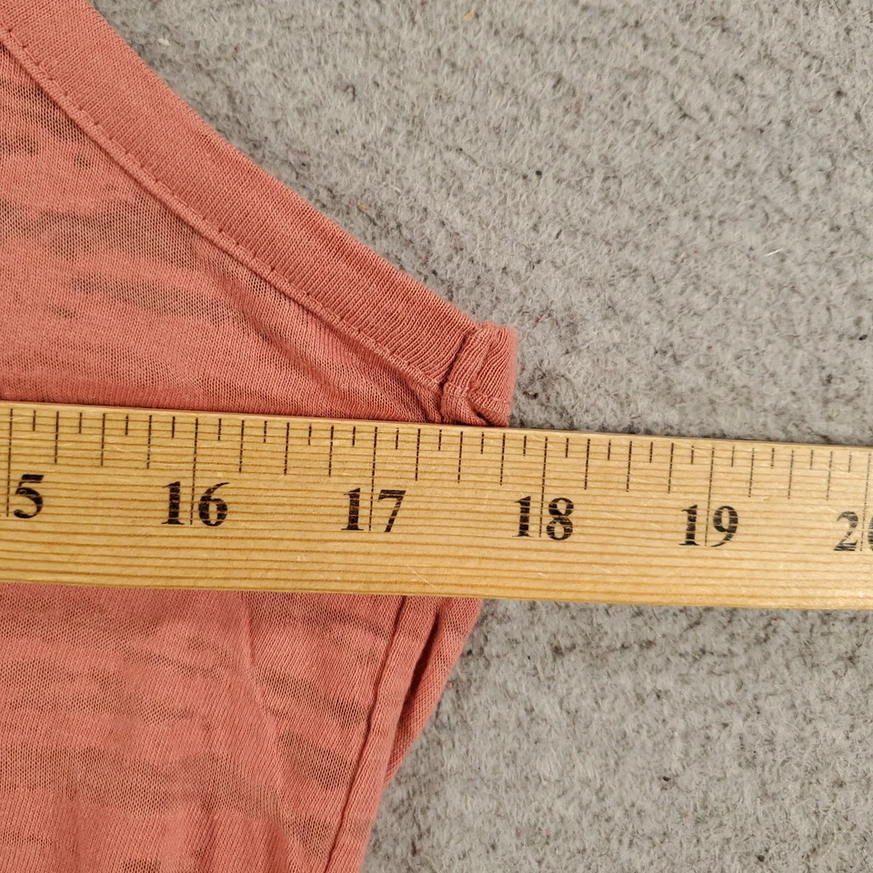 O'Neill 背心上衣女式小号粉色橙色锚赛车运动休闲运动服 — 第 4/4 张图片