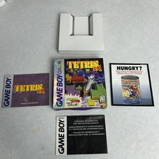 Vintage Tetris DX Nintendo Game Boy Color Box Manual Inserts Only No Game GBC