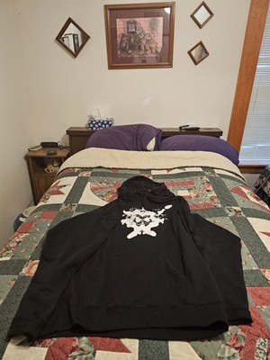 METALLICA KING NOTHING(LYRICS)/LOAD BLACK DOUBLE SIDED HOODIE SIZE 3XL BRAND NEW