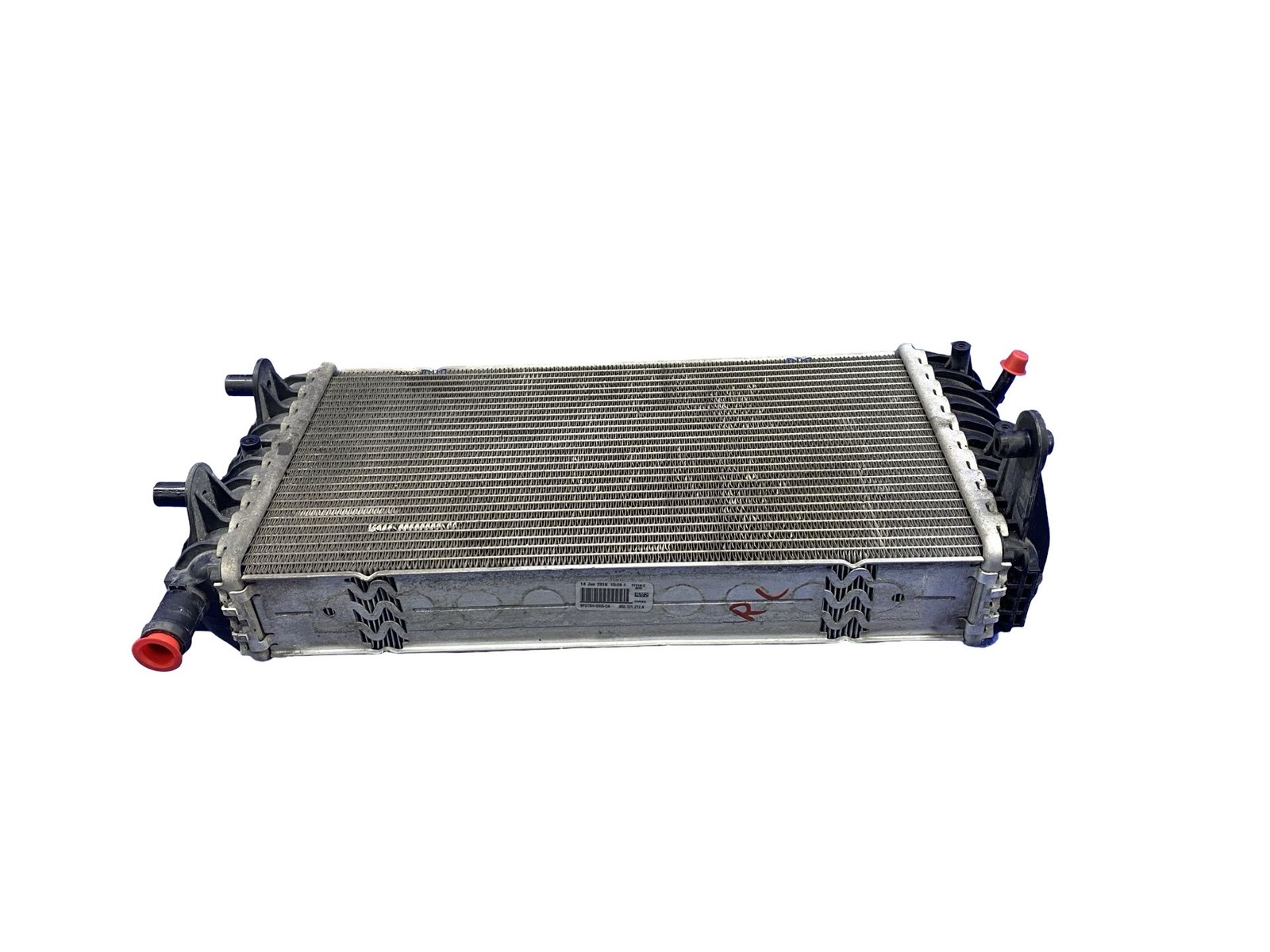 2017-2020 AUDI R8 V10 4S RWS RWD 5.2L REAR LEFT AUXILIARY RADIATOR 4S0121212A