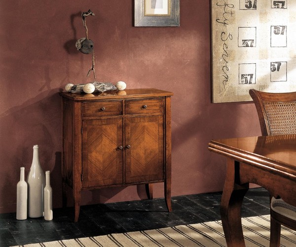 Italienische MöBel Einrichtung SchräNke Kommode Sideboard Schrank Holz Kommoden-image
