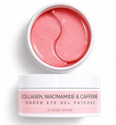 Under Eye Patches for Dark Circles & Puffiness   Collagen, Caffeine & Niacina...