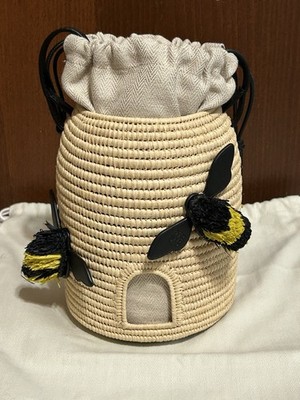 Loewe BEEHIVE Raffia BUCKET Bag - NEW WITH DUST BAG