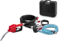 12v Reversible Fuel Transfer Pump Kit 10 Gpm Self-priming Diesel Gasoline Pump