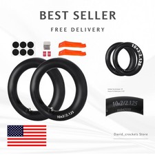 10x2 Inner Tubes with Bent Valve Stem - Perfect for Scooters Strollers