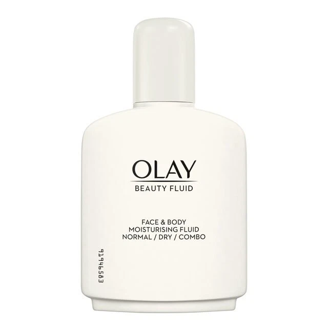 OLAY Beauty Fluid Sensitive Face & Body Moisture Fluid 200ml Back View