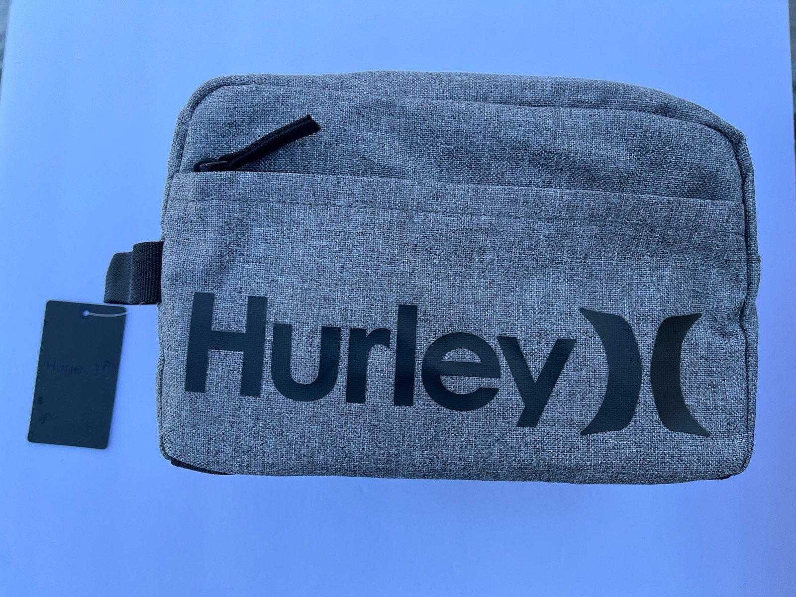 Men’s Hurley Bag Dark Grey Heather Perfect for Travel, Gym, Kids.
