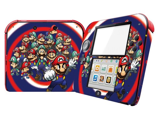 AUTOCOLLANT Vinyl Skin Sticker Nintendo 2DS Console NARUTO DBZ ONE PIECE MARIO - Picture 14 of 65