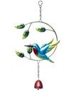 Colorful Metal Hanging Garden Decorations with Bells Summer Seasonal