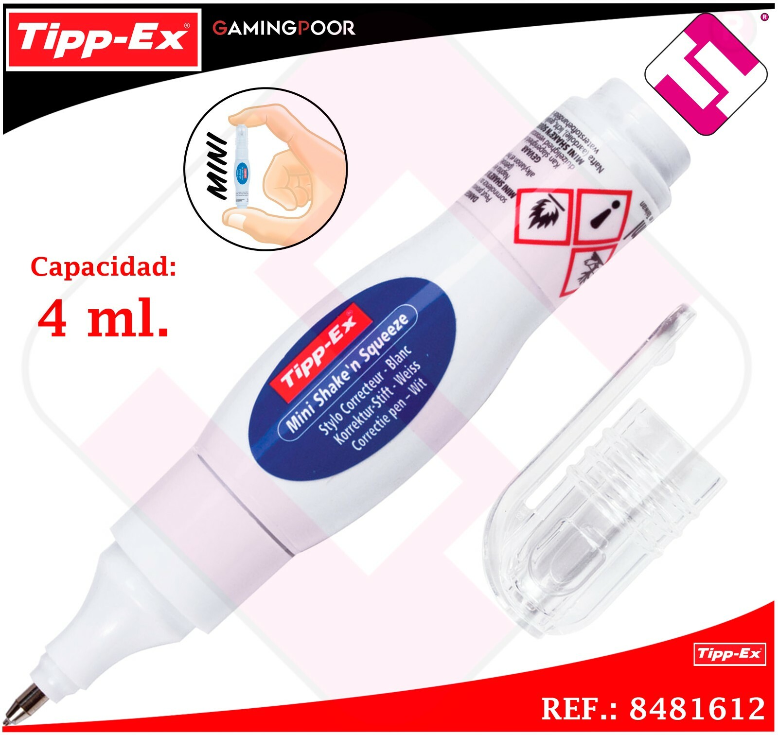 C 10 Lapiz Tipp Ex Mini Shaken Squeeze Compra Online En Ebay