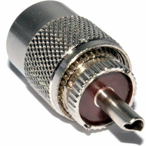 Uhf PL259/PL-259 Mâle Prise Soudure Adaptateur pour RG11/RG213/RG214/RG8 - Photo 3/12