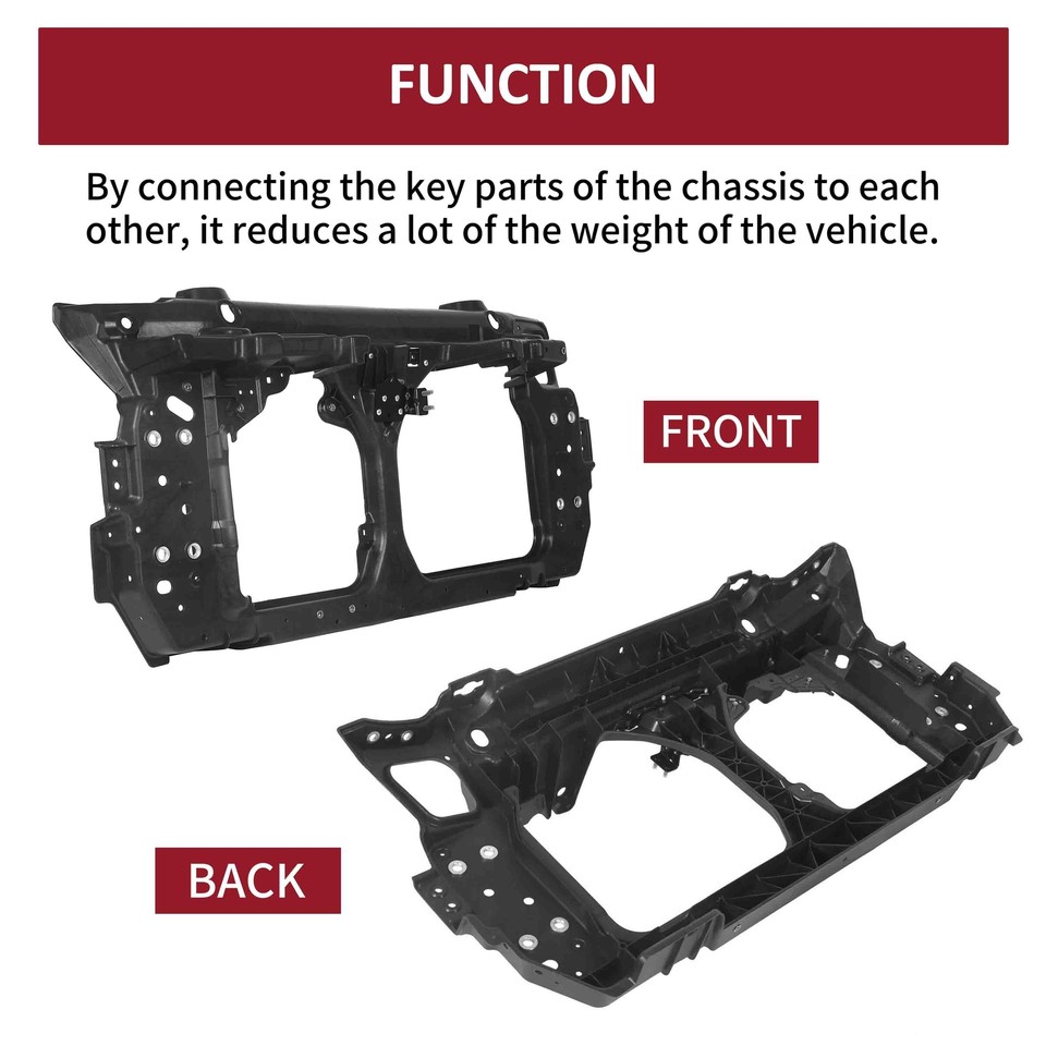 Fits Nissan 350Z Front Radiator Core Support Assembly Replaces ...