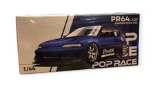 Pop Race Hong Kong Honda Civic EG6 Pandem Blue 1:64 PR64-0127