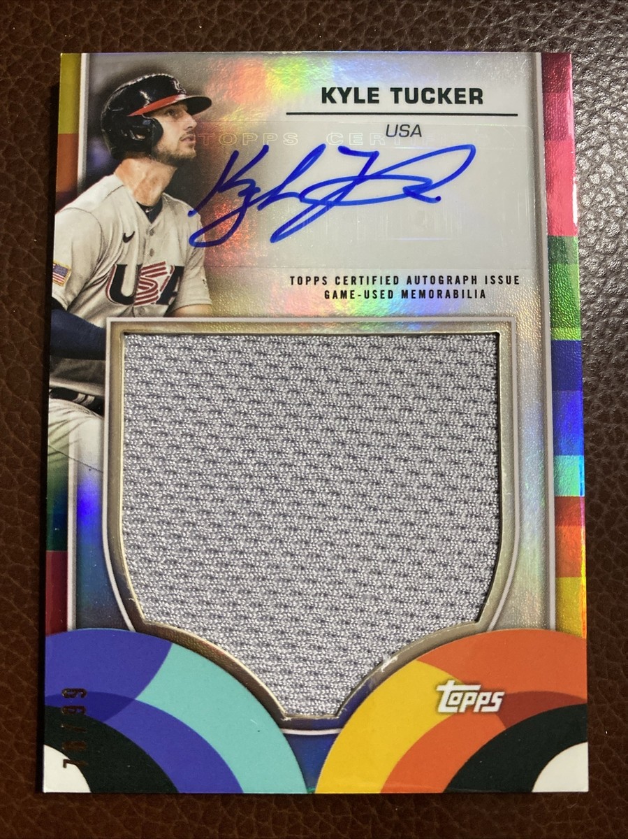 2023 Topps World Baseball Classic Kyle Tucker Jersey Patch