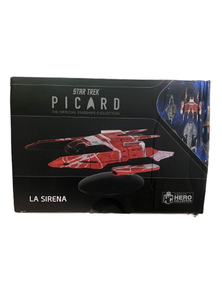 Eaglemoss Star Trek La Sirena Starship NEW Imperfect Box