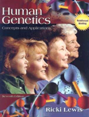 Human Genetics: Concepts and Applications by Dr. Lewis, Ricki: Used