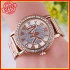 Reloj De Pulsera Cuarzo Negocios Para Mujer Marca De Lujo Con Diamantes Elegante