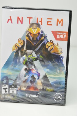 Anthem -- Standard Edition (PC, 2019) No disc 
