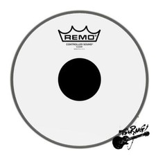 Remo Controlled Sound Clear Drum Head with Black Dot - 8 Inch