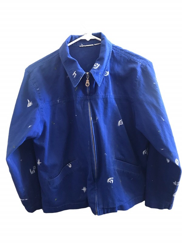 Absodeitly Custom S/M Unbranded Royal Blue Womens Zip Up Jacket