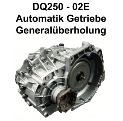 VW - Audi - Seat- Skoda DQ250 02E  DSG6 Automatikgetriebe Generalüberholung