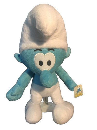 Smurf 1979 Stuffed Plush Doll Toy Figure TV Show Cartoon VTG 1980s