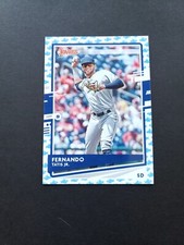 FERNANDO TATIS JR  2020 DONRUSS BABY SHARK EMOJI Parallel #83 PADRES 
