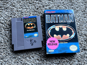 Batman: The Video Game (NES, 1990) GAME & BOX! FREE SHIPPING!