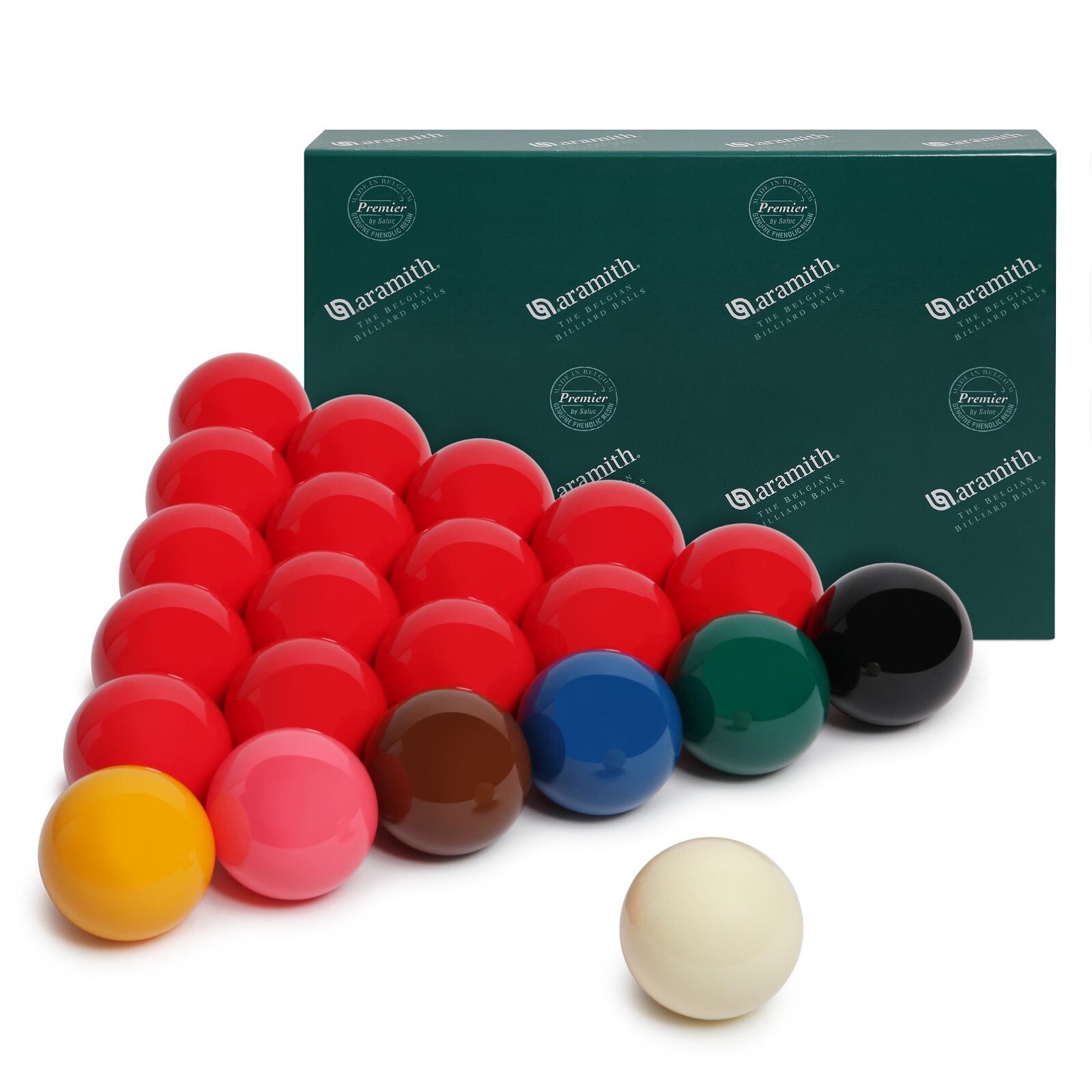 Losse Aramith snookerballen, div. maten