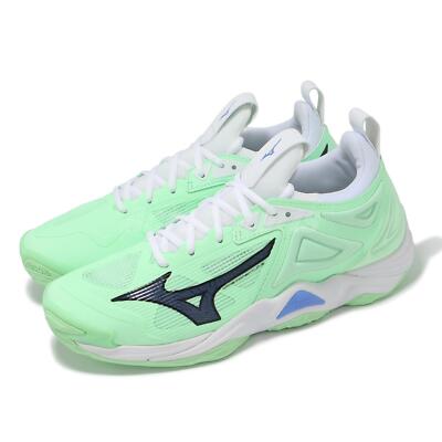 Mizuno Wave Momentum 3 Green White Meen Volleyball Sports Shoes