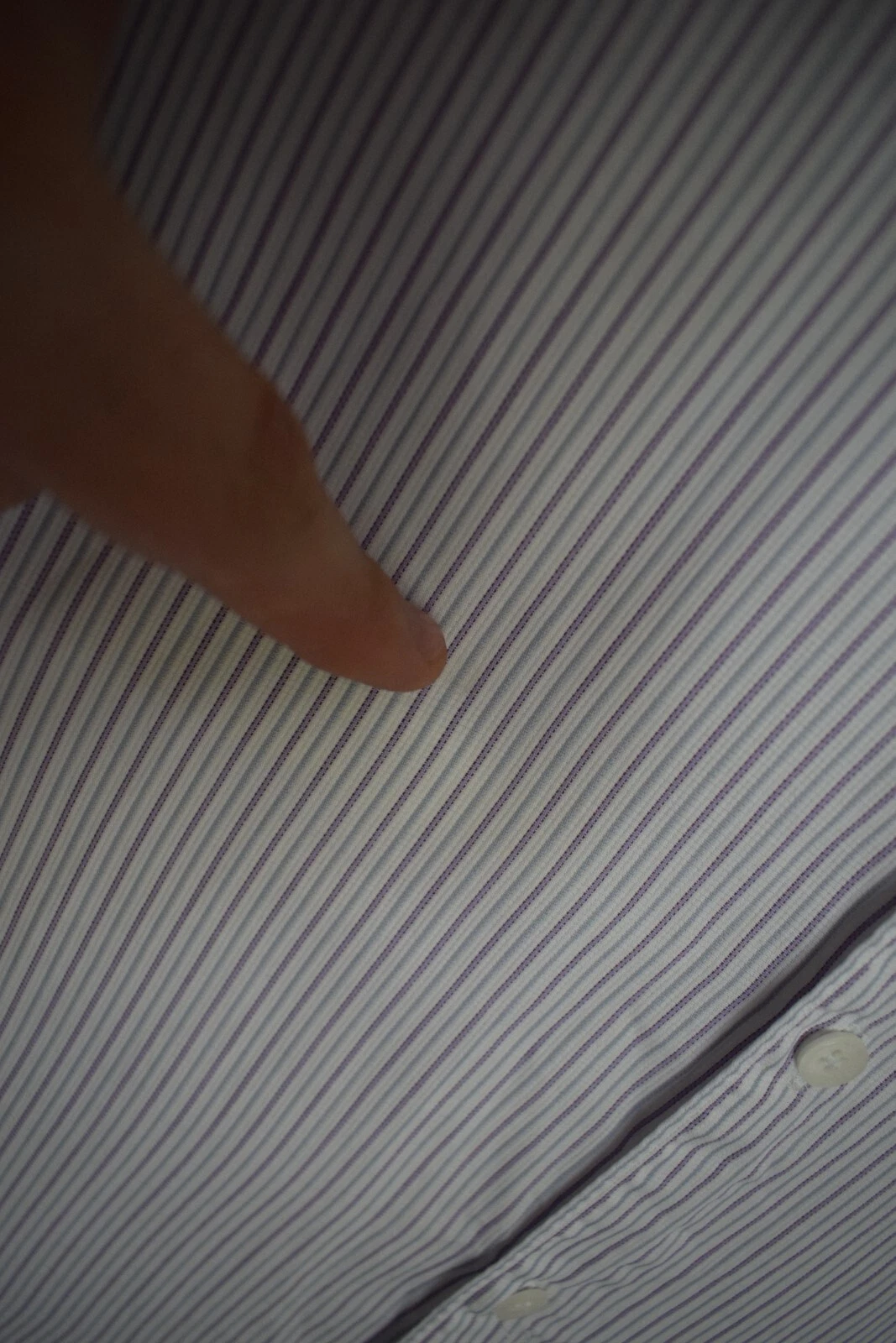 Camicia a righe Versace Collection abito bianco a maniche lunghe uomo 15 1 2