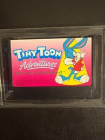 Tiny Toon Adventures JP (Nintendo Famicom, NES, 1991) CIB With Plastic Case