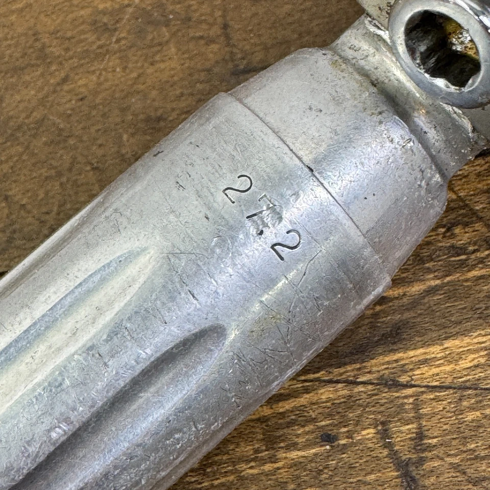 Vintage Campagnolo Record Seatpost 27.2 mm Brev Inter Canelado Campy Post C1 - Imagem 3 de 4