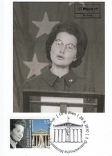 Austria 2010 Maximum Card 2880 Grete Rehor