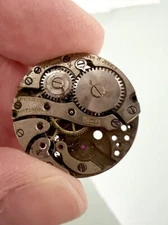 Vintage Watch Bulova 17 Jewels Movement Only For Parts/Repair