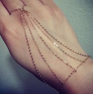 bracciale baciamano oro