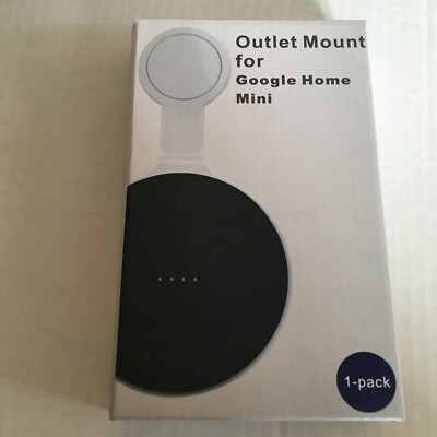 Outlet Mount Smart Home Accessory Assistant for Google Home Mini