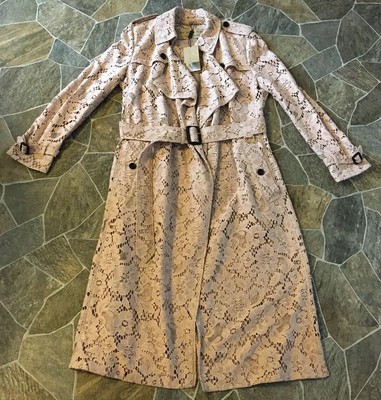 burberry lace trench